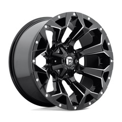 ASSAULT GLOSS BLACK MILLED 20x9 6X135/6X139.7 et1 cb106.1